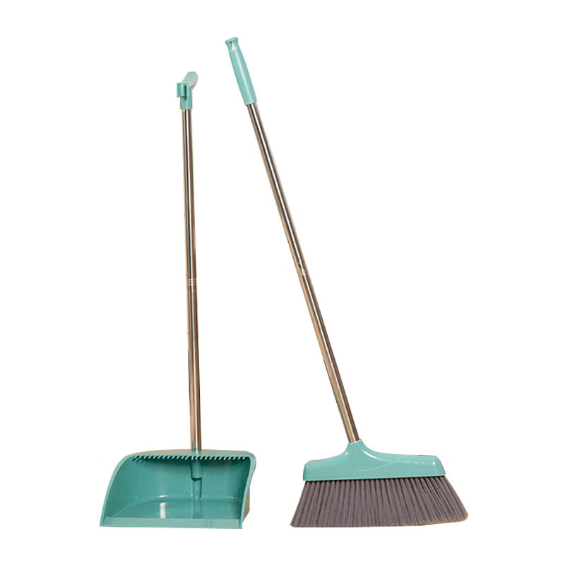 驼铃纵横 qjgj0009 套扫清洁工具不锈钢扫把垃圾铲簸箕笤帚扫地搓斗