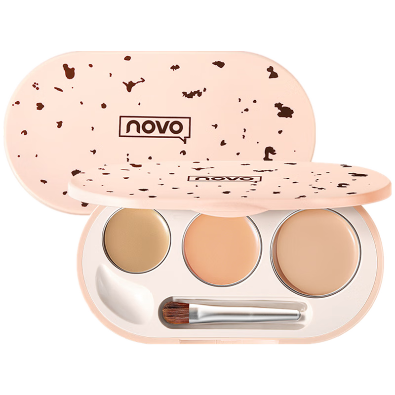 NOVO��ɫ��覸������ڸǺ���Ȧ�ߵ㶻��ӡȸ���沿覴�ѧ������̱� 02#��Ȼɫ 14.2Ԫ