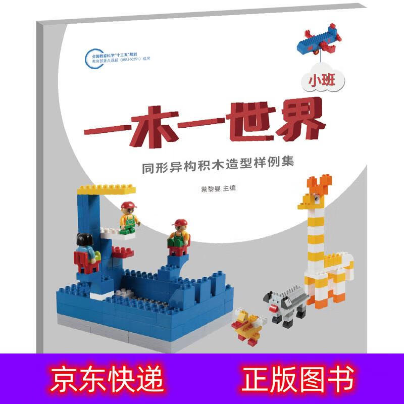琨艺图书 只售正版 】一木一世界:同形异构积木造型样例集 小班手工