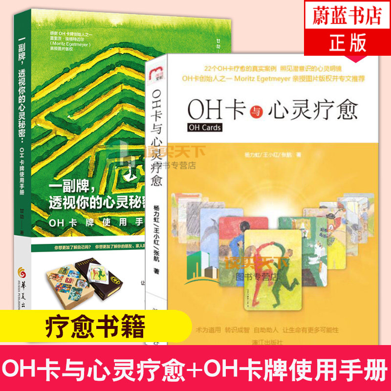 正版包邮 两位导师教你玩转oh卡:oh卡与心灵疗愈   oh卡牌使用手册