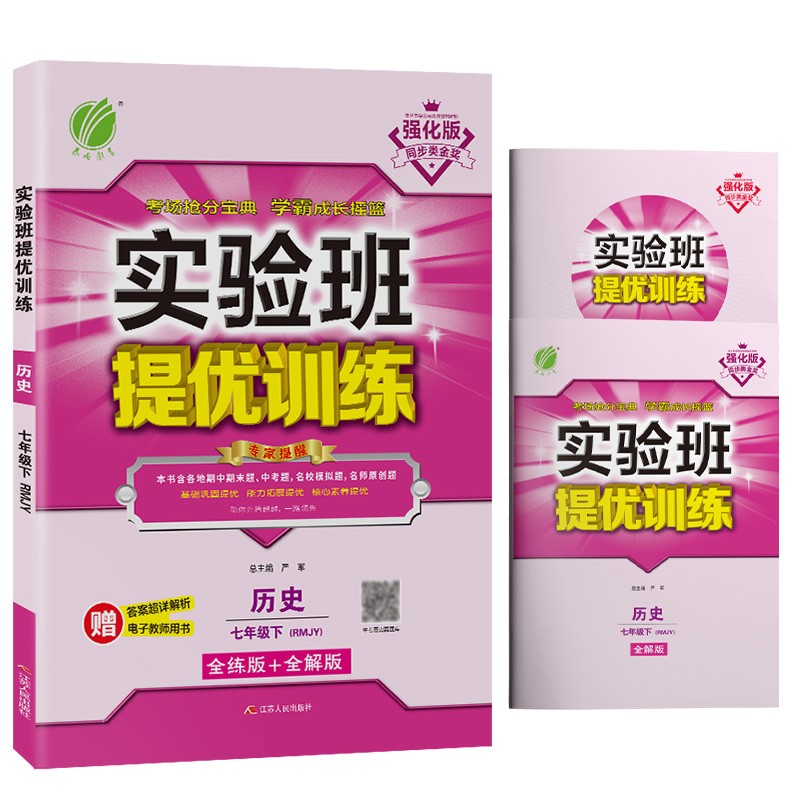 实验班提优训练 初中历史七年级下册人教版(RMJY)课时同步强化练习2022年春 含答案
