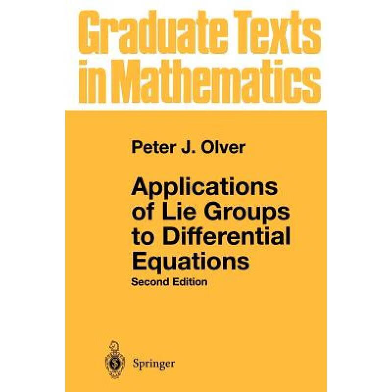 预订 Applications of Lie Groups to Differential E...