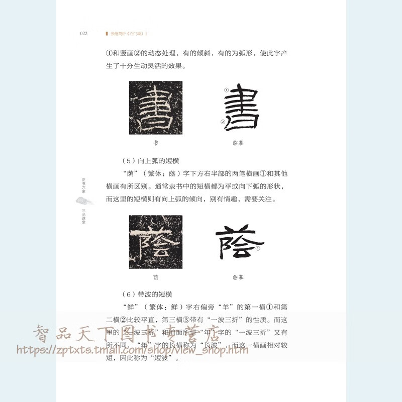 正书六家三品课堂 名师单字解析名家隶书笔法间架结构临摹指导实技