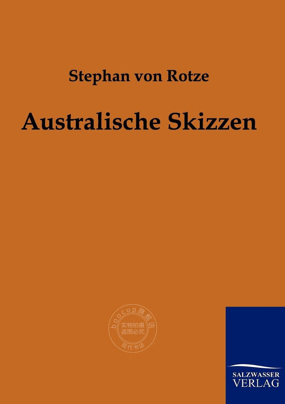 【2周达】预售 按需印刷 australische skizzen德语ger