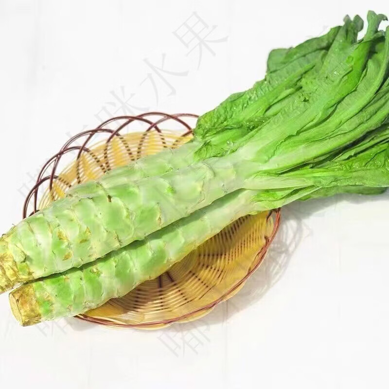 皓谦现摘新鲜莴笋农家自种莴苣蔬菜青笋食用 3斤