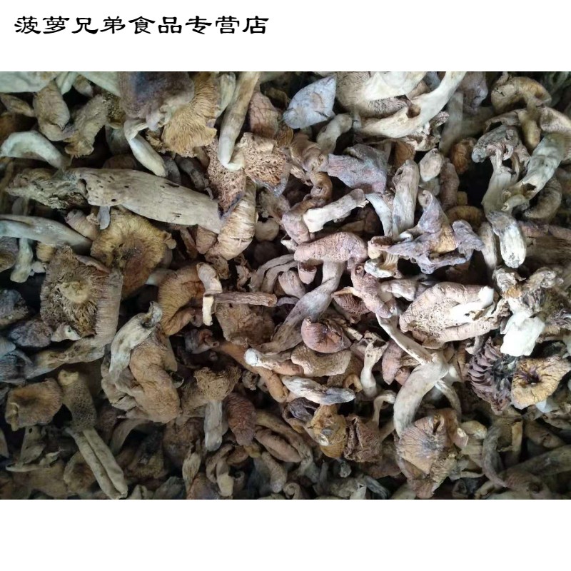 5折 野生香菇 野生 白蘑菇青头杂菌蘑菇干野生土特产