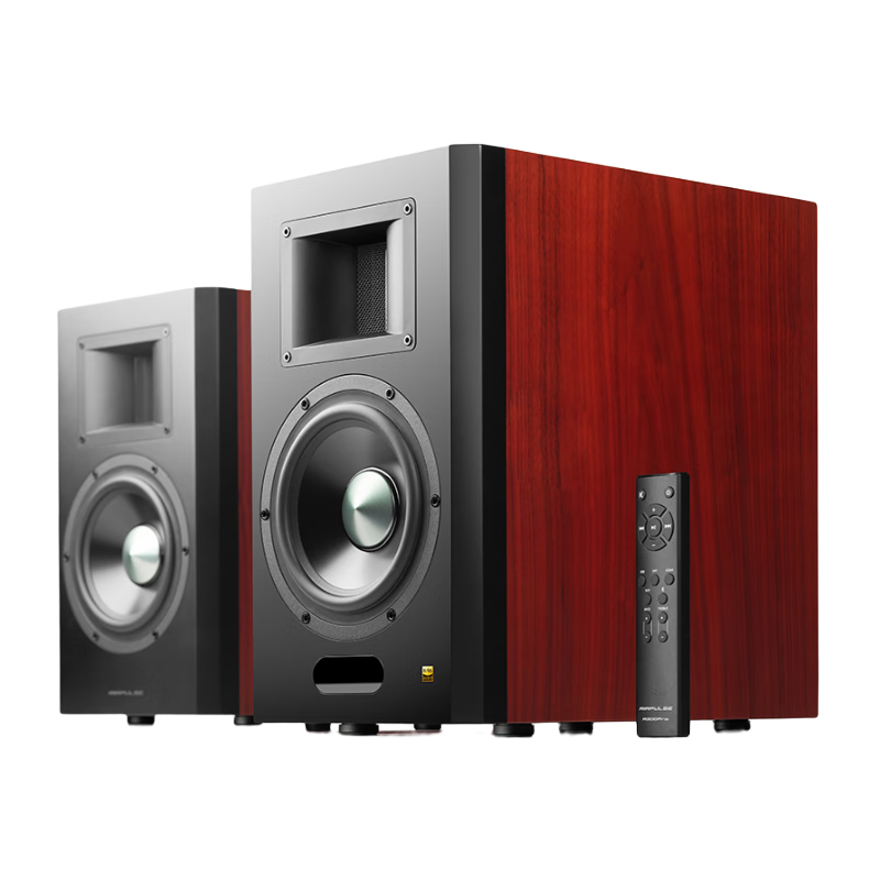 EDIFIER 漫步者  AIRPULSE A300 Pro 居家 HI-FI音箱 樱桃红