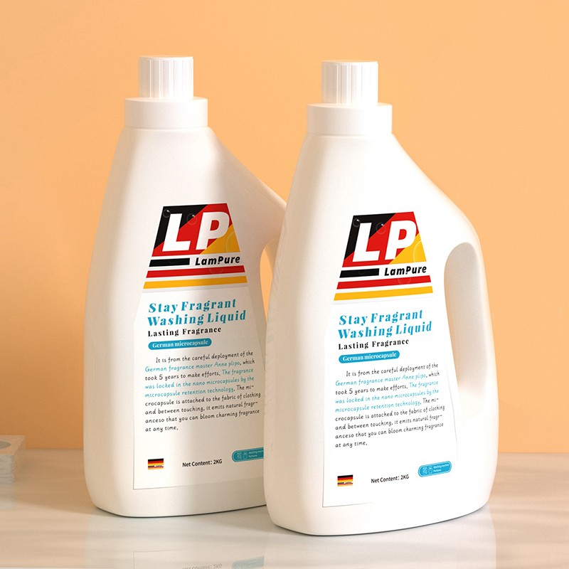 有券的上:lam pure 蓝漂 微胶囊香氛洗衣液 2kg