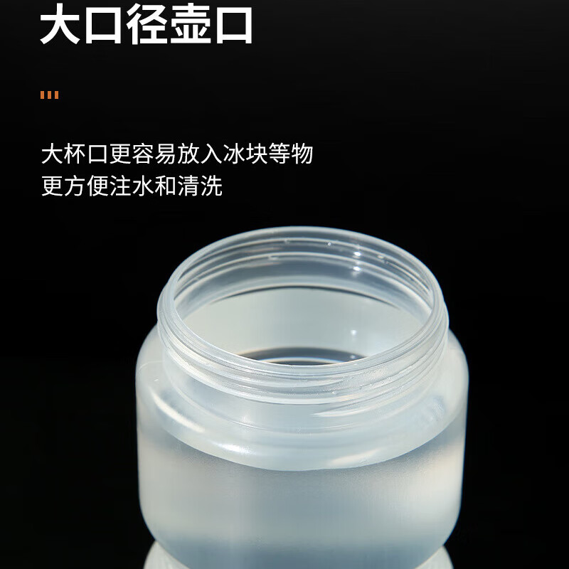 OQB冰球专用水杯体育运动比赛冰球足球运动水壶加长管挤压喷式水杯大 蓝色长吸管款(3个装) 600ml