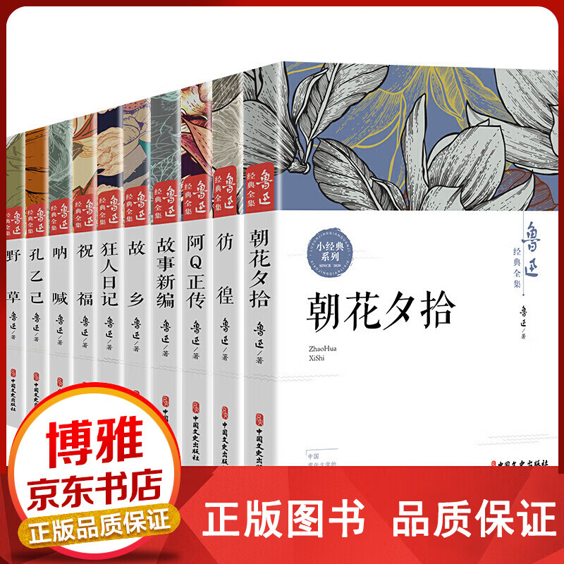 鲁迅全集10册原著经典正版无删减朝花夕拾鲁迅杂文集小说集散文集呐喊彷徨野草鲁迅的书全套故乡故事新正版