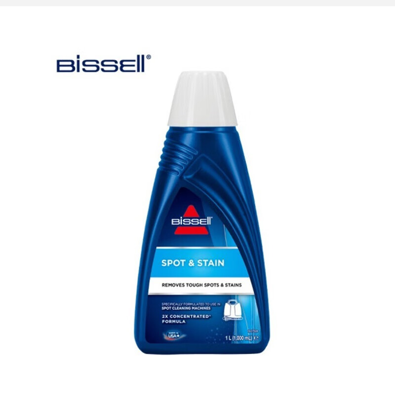 Bissell 美国必胜家用强力去污除螨清洁机吸尘器 湿吸可清洁地毯酒店用3698Z 深层去污清洁液1084N（1L装）