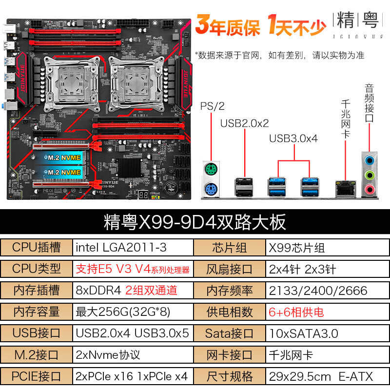 精粤 X99 D3 D4 9D4 图 3