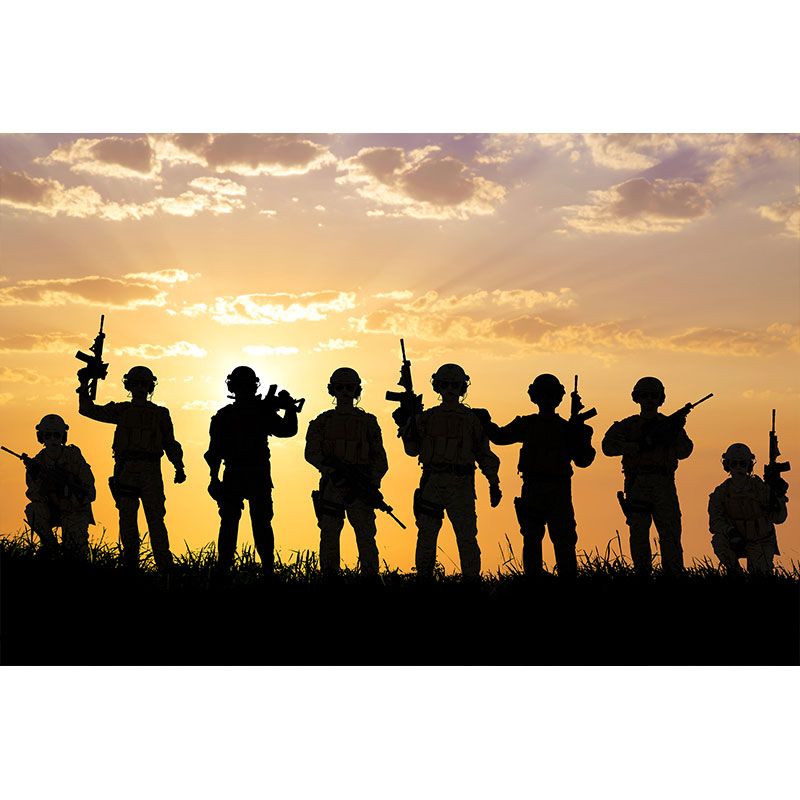 狼天影 军事军迷海报墙贴画士兵宿舍卧室房间墙上床头自粘贴纸来图