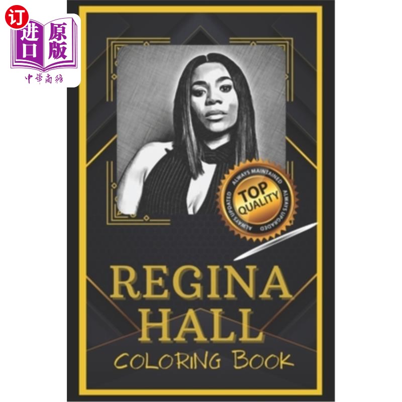【中商海外直订】regina hall coloring book: humoristic a.