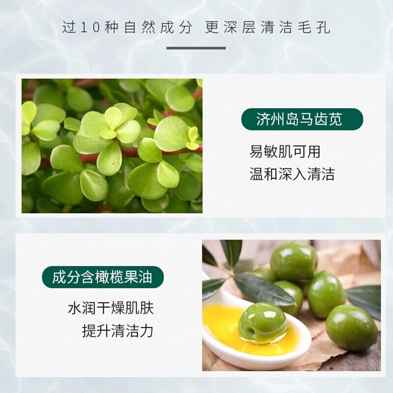 野菜清洁霜面部深层清洁毛孔面部清洁膏脸部按摩膏洁肤霜污垢 【大容量定制款】240g