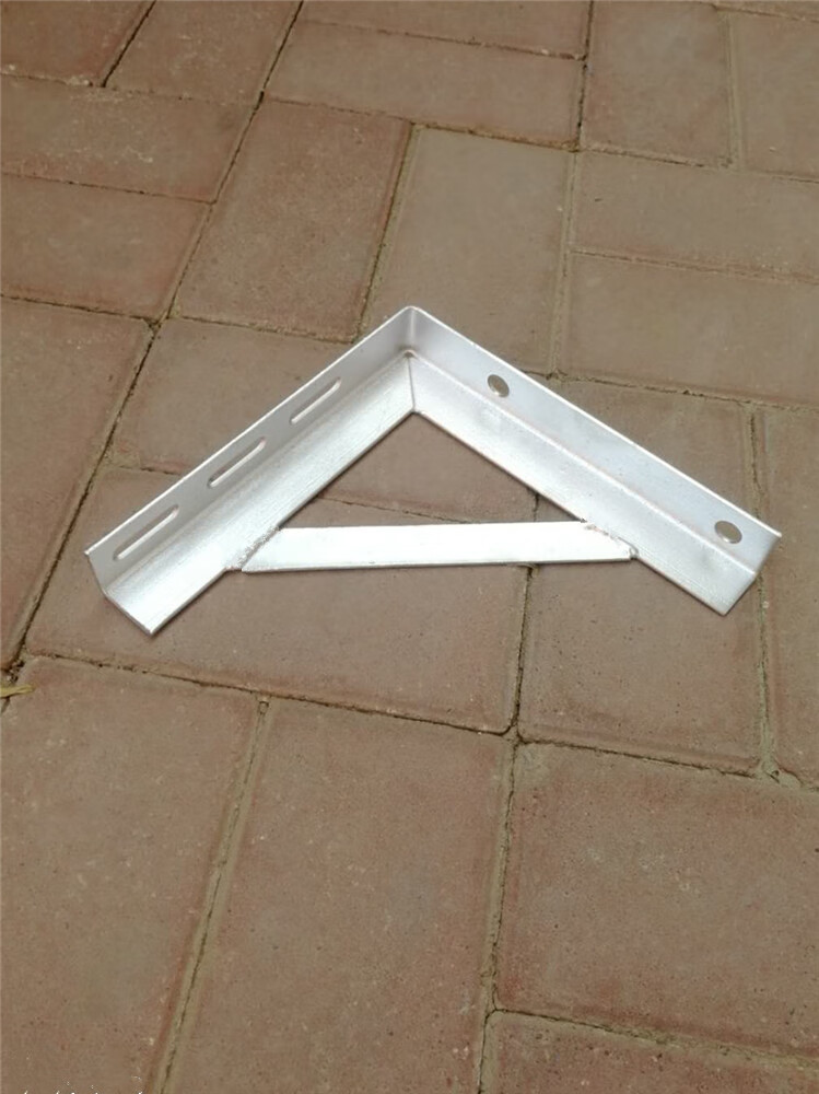 mdng角铁支架货架角钢三角架墙上置物架托架支撑燃气管道固定镀锌加厚