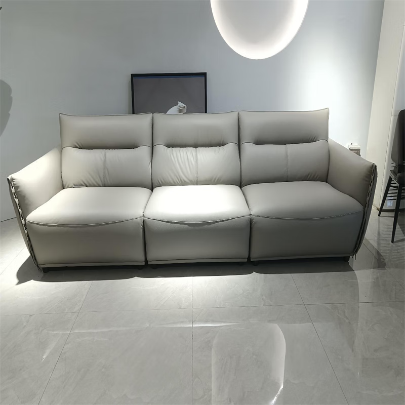 天禧派客厅小户型简约现代小户型顾家沙发7901 硅胶皮 kh.7901p