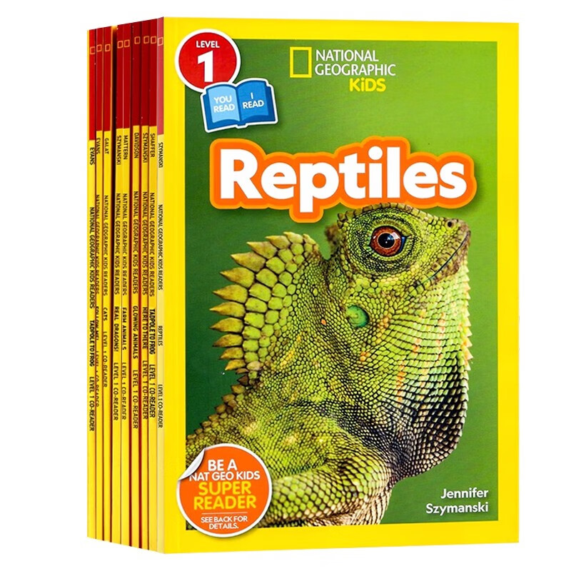 亲子共读系列一阶段9册 英文原版绘本 National Geographic Kids Level 1 Co-reader 美国国家地理分级阅读读物 儿童全彩百科全书属于什么档次？
