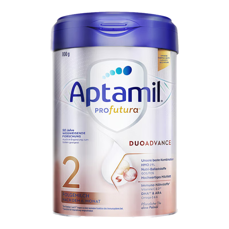 Aptamil/ ¹׽ 2 Ӥ̷ 800g 1ޣ˰ 1110Ԫ(185Ԫ/)