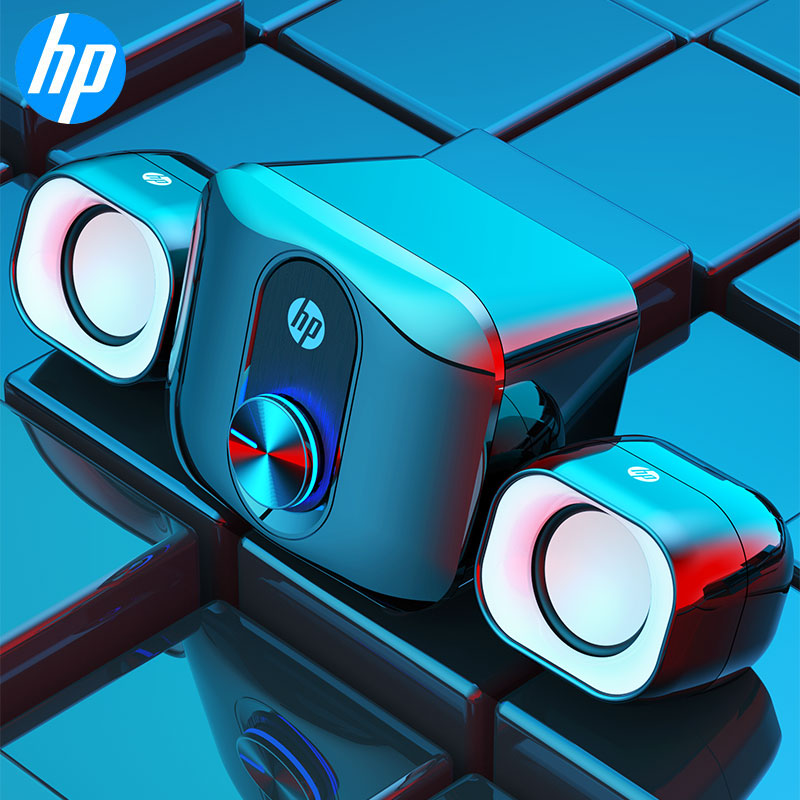 惠普（HP）DHS-2111s音响2.1声道电脑usb迷你小音箱手机多媒体笔记本电脑桌面有线台式机低音炮