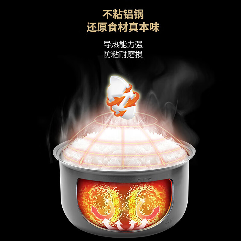 米技(MIJI)(Miji Home)电饭煲家用4L多功能电饭锅 EC7305 MIJI HOME 4L