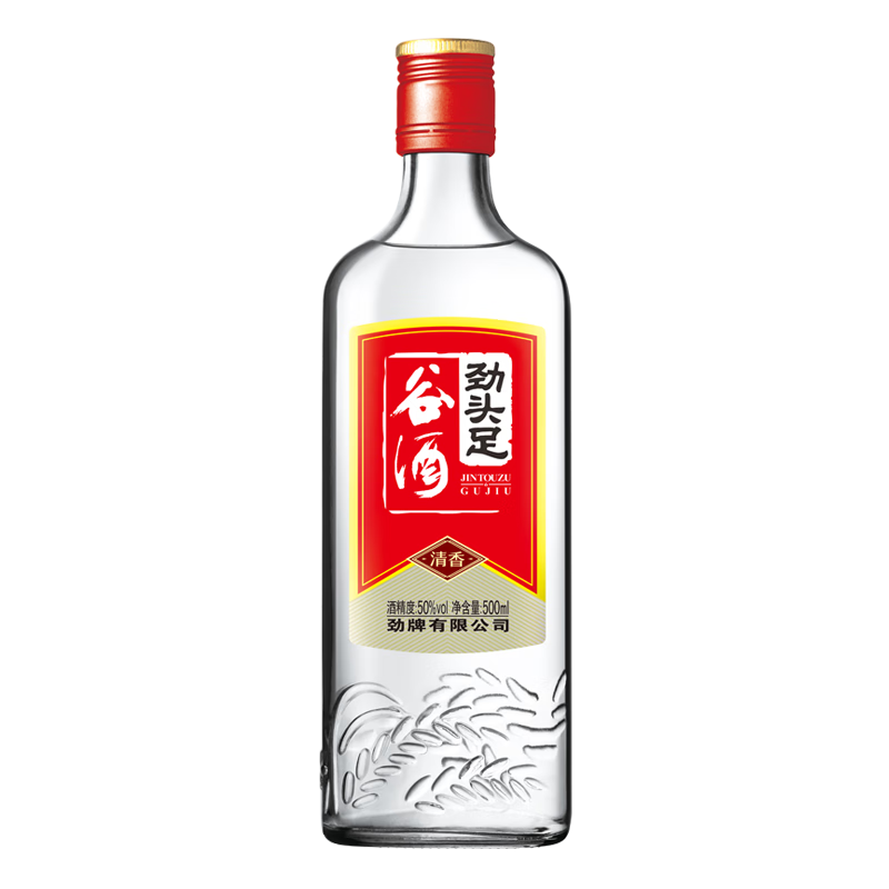 劲牌50度 毛铺劲头足谷酒 50度 500ml 1瓶