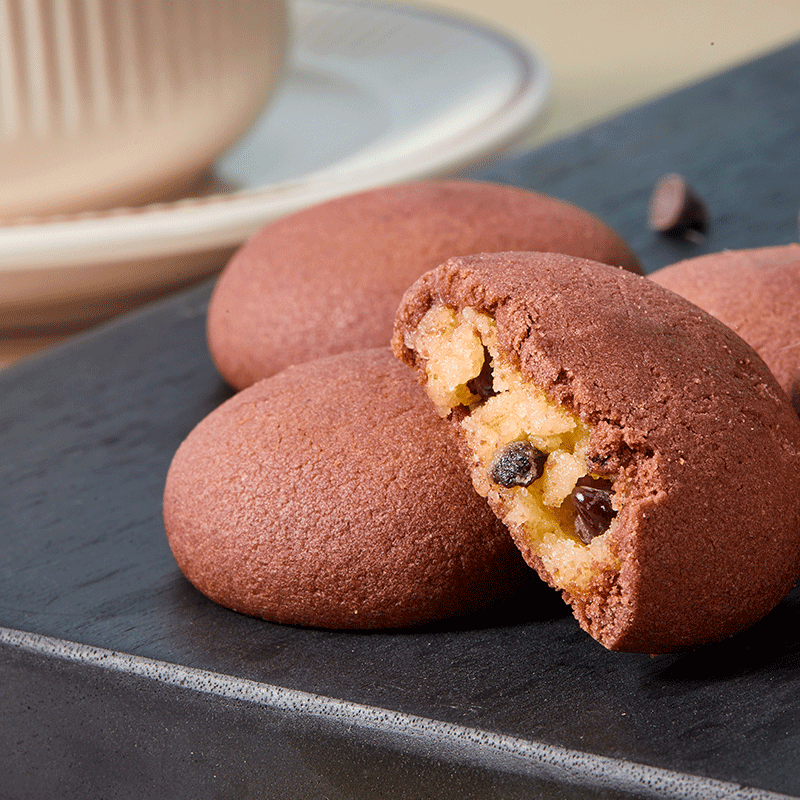 十足软心曲奇牛奶蔓越莓味/香浓巧克力味60g饼干网红解馋零食小吃休闲 软心曲奇香浓巧克力味60g*1盒