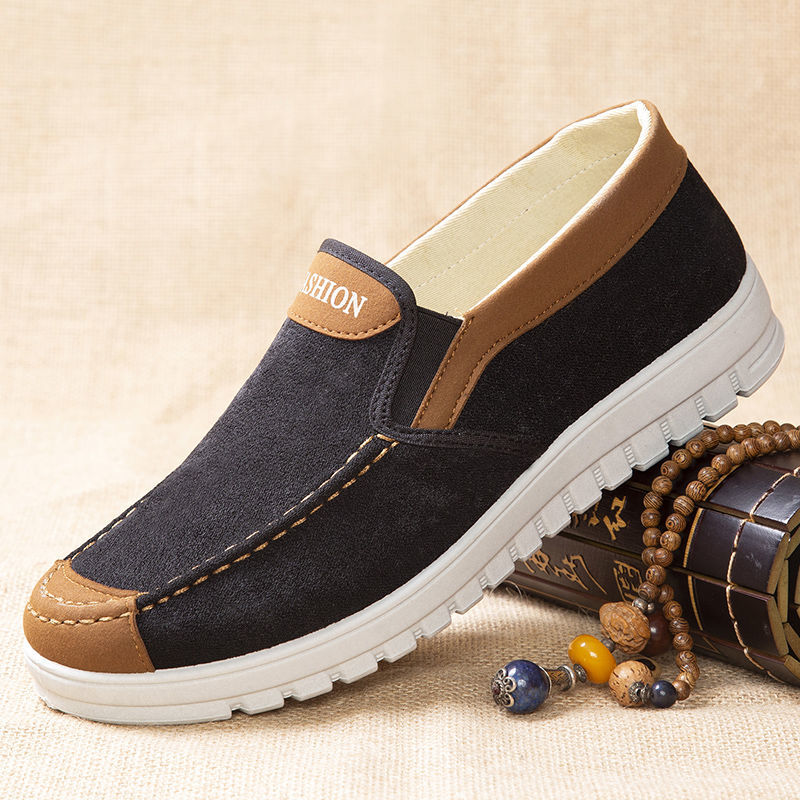 【NICE】老北京布鞋男黑布鞋3515品质舒适软底防滑耐磨工作鞋男黑布鞋佐欧雅 L男单129黑色 42