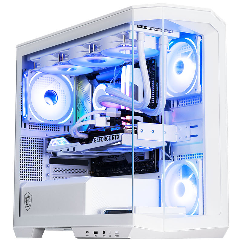 微星（MSI）宙斯盾GX 14代i9 14900KF/RTX4090/32G DDR5/2T 黑神话悟空水冷游戏设计师台式电脑主机组装整机 
