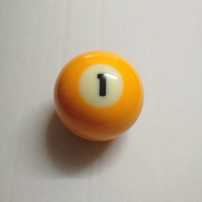 米洛凌黑金刚tv黑8球艳美雅独眼桌球子散卖3a水晶大号散球单个配球 艳