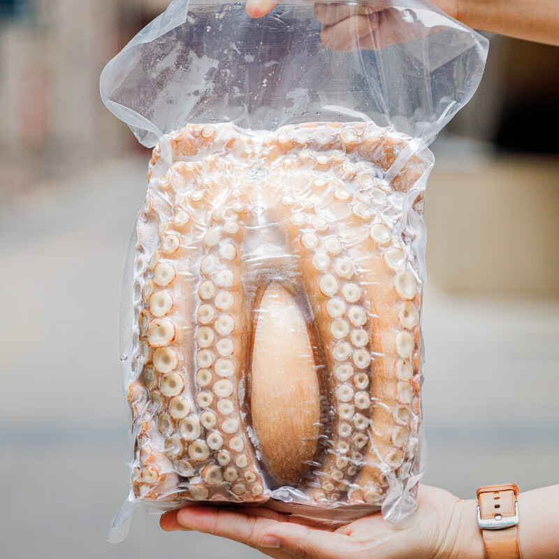 鲜可居真蛸岩章 天然海捕巨型大章鱼 生鲜整只 鲜活冷冻 刺身八爪鱼 2