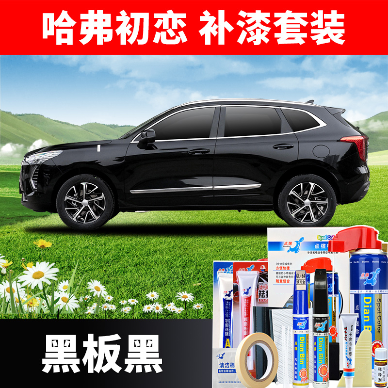 黑板黑【哈弗初恋】 补漆套装