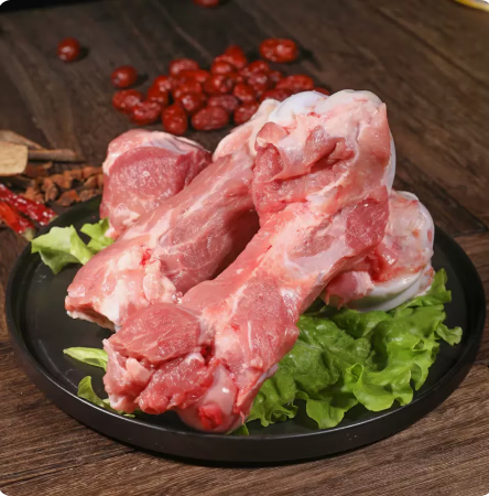果亦橙新鲜猪筒骨猪棒骨生鲜带肉猪大骨头多肉猪腿骨猪肉猪棒骨冷冻