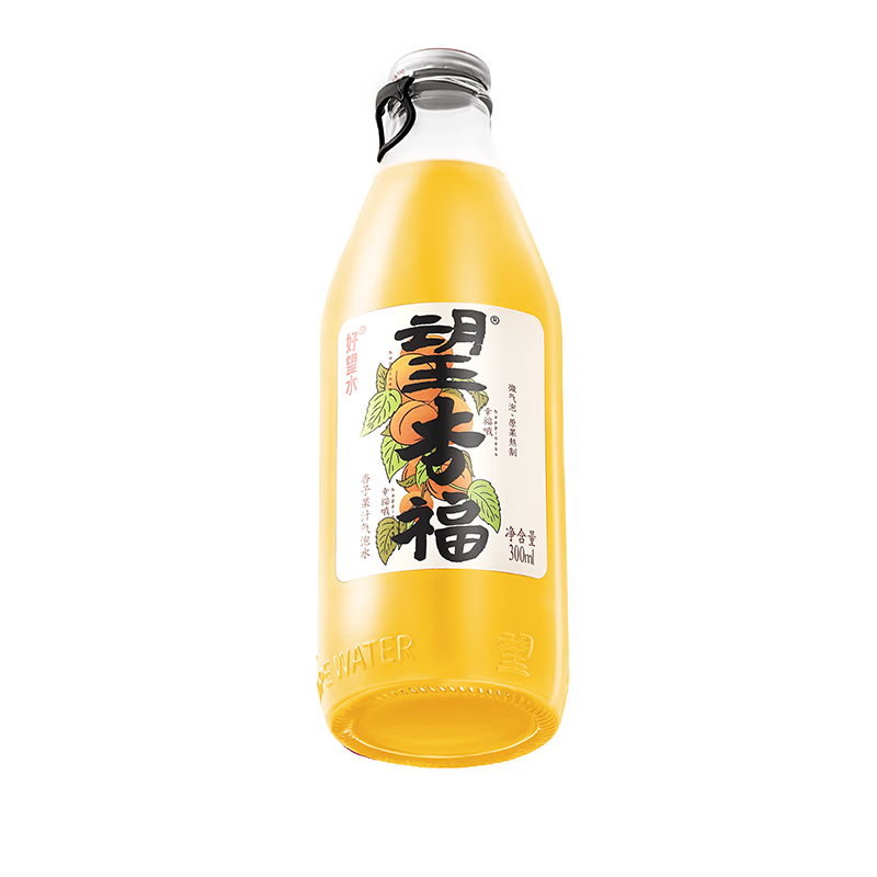 农夫山泉 NFC果汁 300ml*6瓶（橙汁3瓶+苹果汁3瓶）