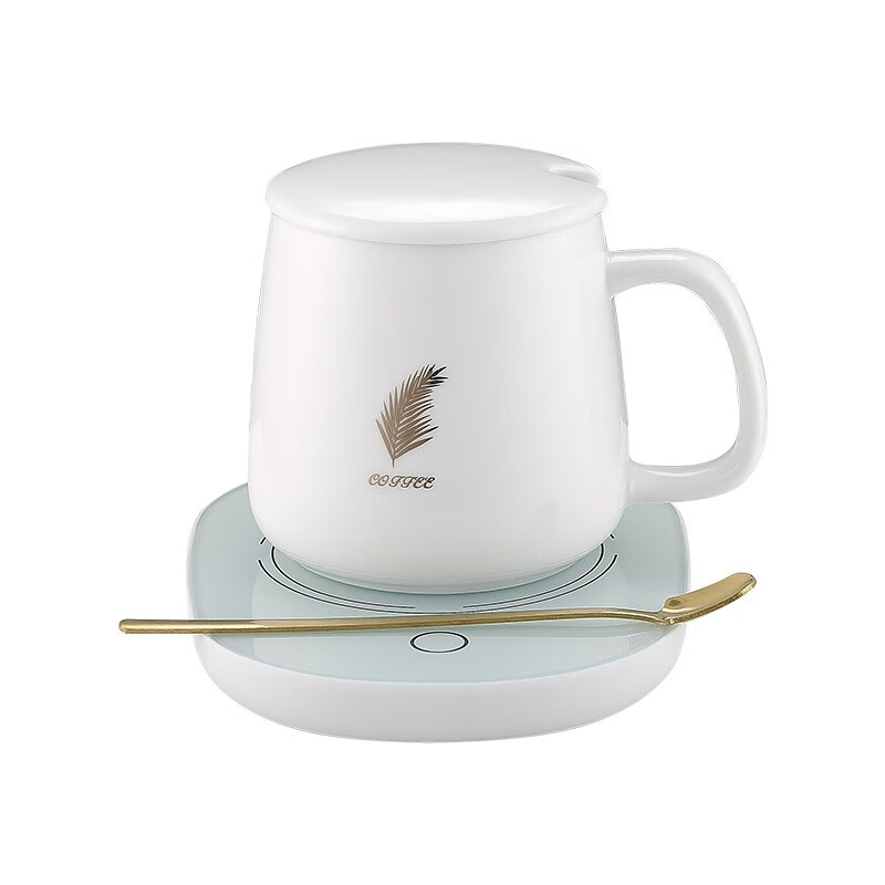 艾青春(aiyouth)暖暖杯55°恒温杯办公家用pa-666 白色