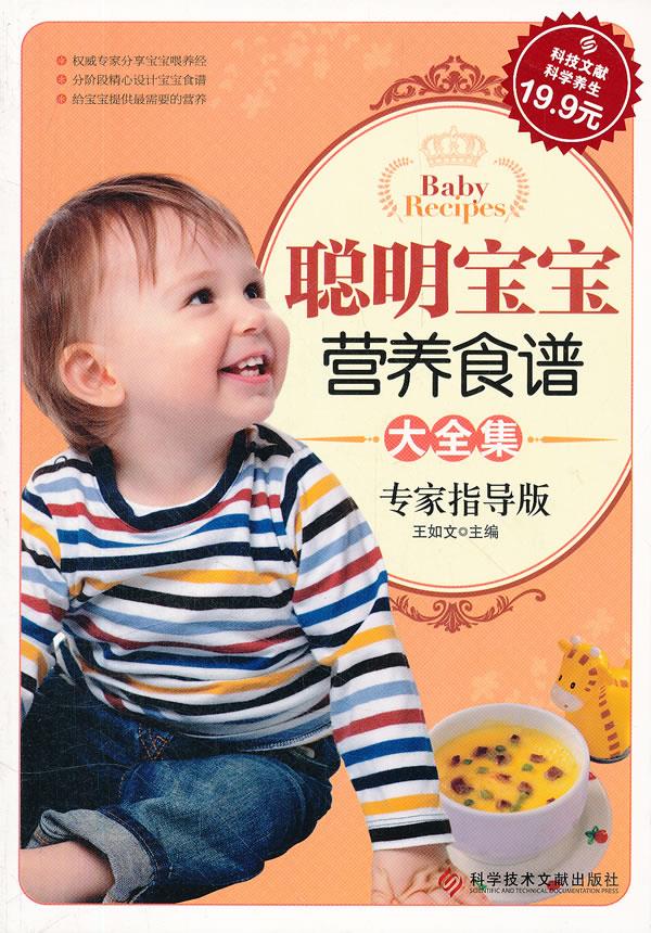 科技文献:聪明宝宝营养食谱大全集【正版图书，放心购买】