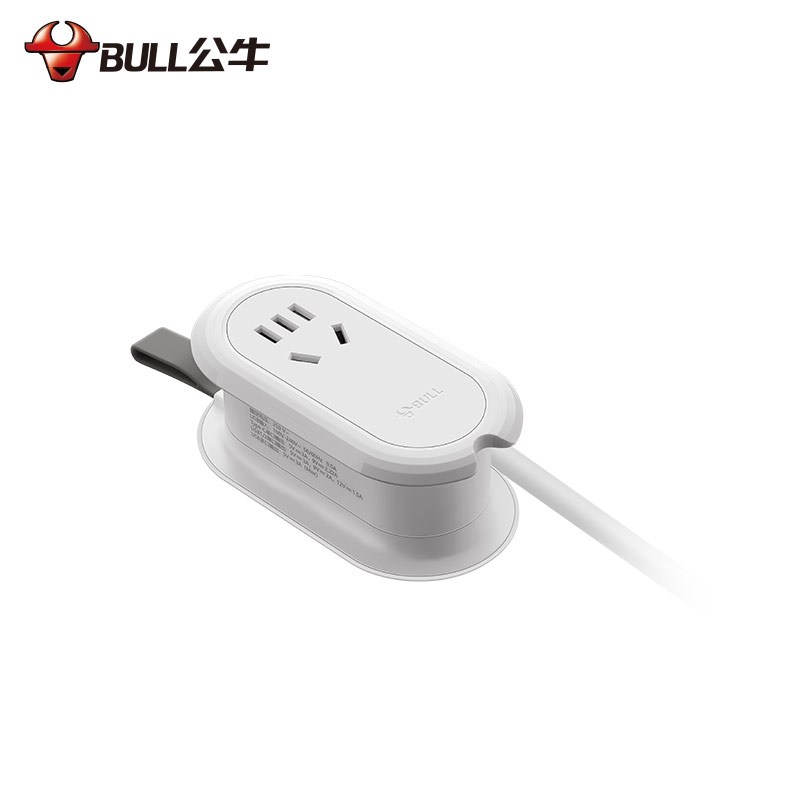 公牛（BULL）20W PD快充差旅插座/插线板/插排/接线板 出行miniType-c口+USB口+2插孔 全长0.9米 GNV-UU5202