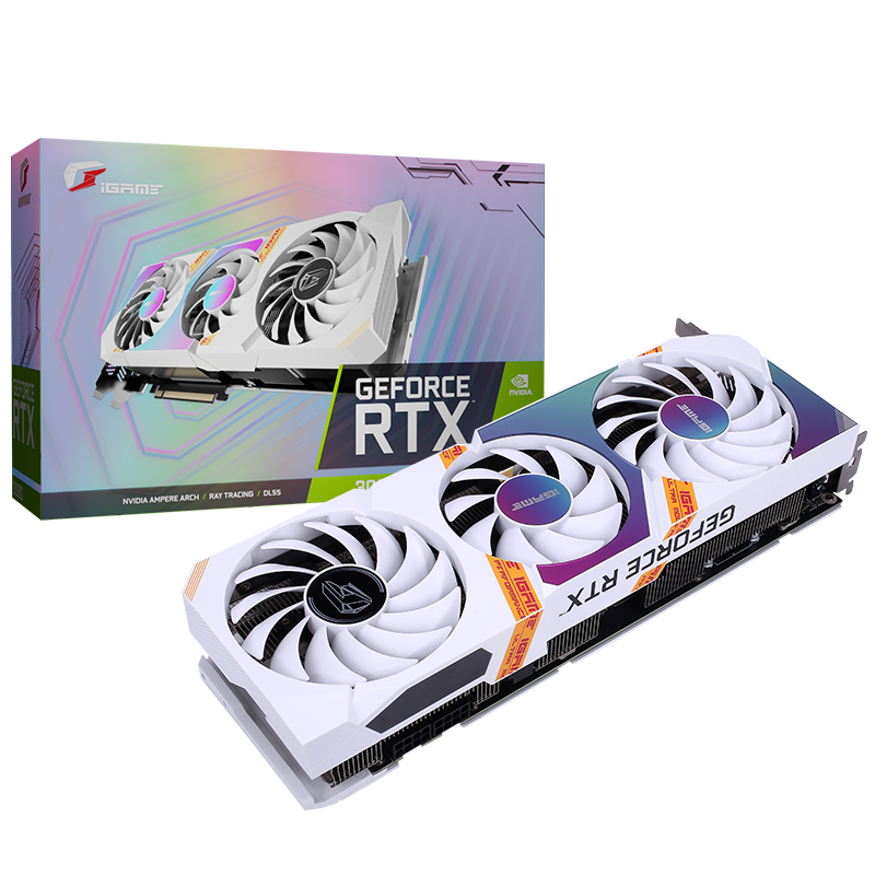 七彩虹（Colorful）iGame GeForce RTX 3070 Ultra W OC 8G LHR 1725-1770Mhz 电竞游 3799元