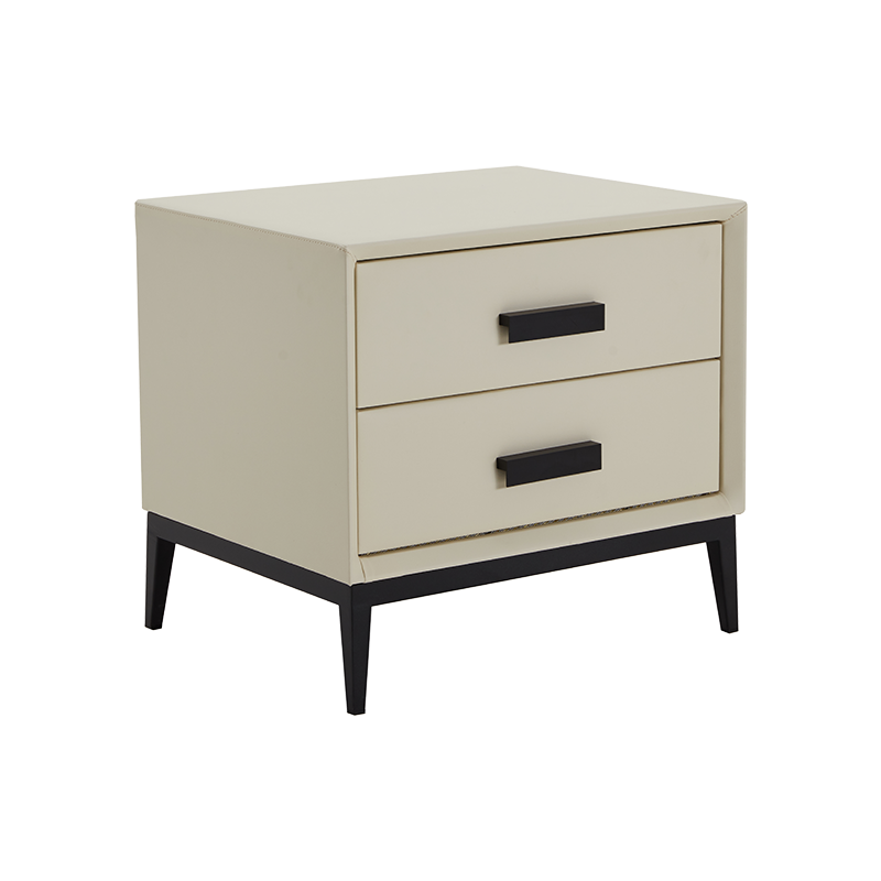 喜临门床头柜 轻奢床头柜 组装抽屉储物柜床头边柜卧室家具 巴塞尔 海军蓝