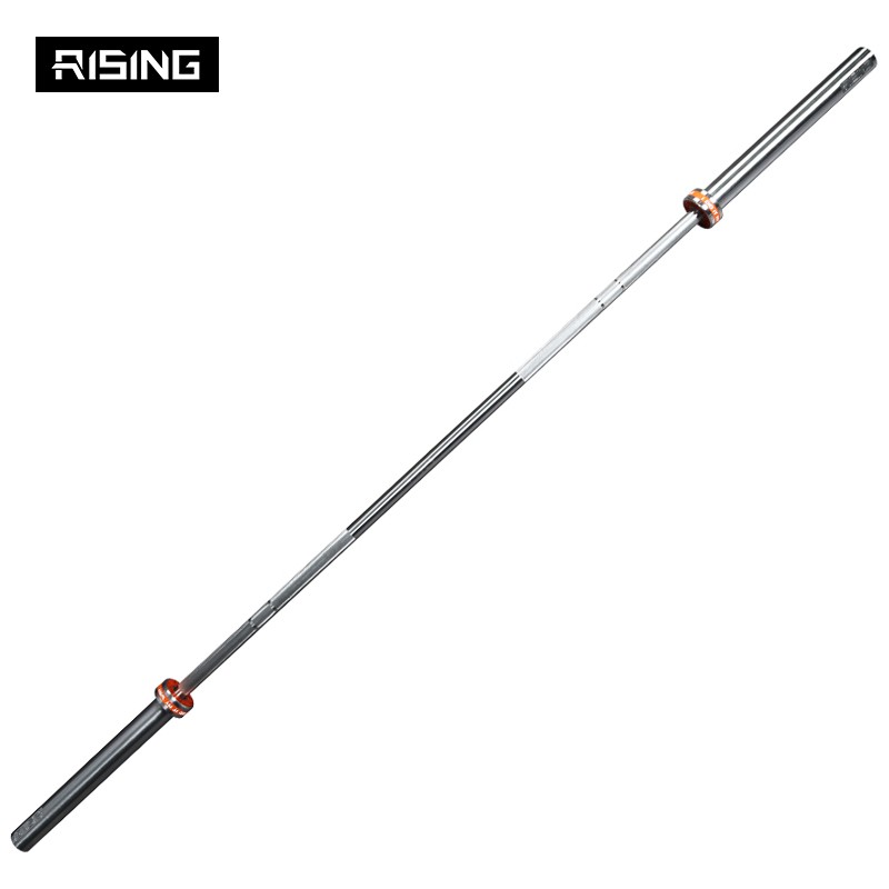 锐思(rising) 哑铃杆杠铃杆标准50mm奥杠健身房举重杠铃杆大孔径奥杆