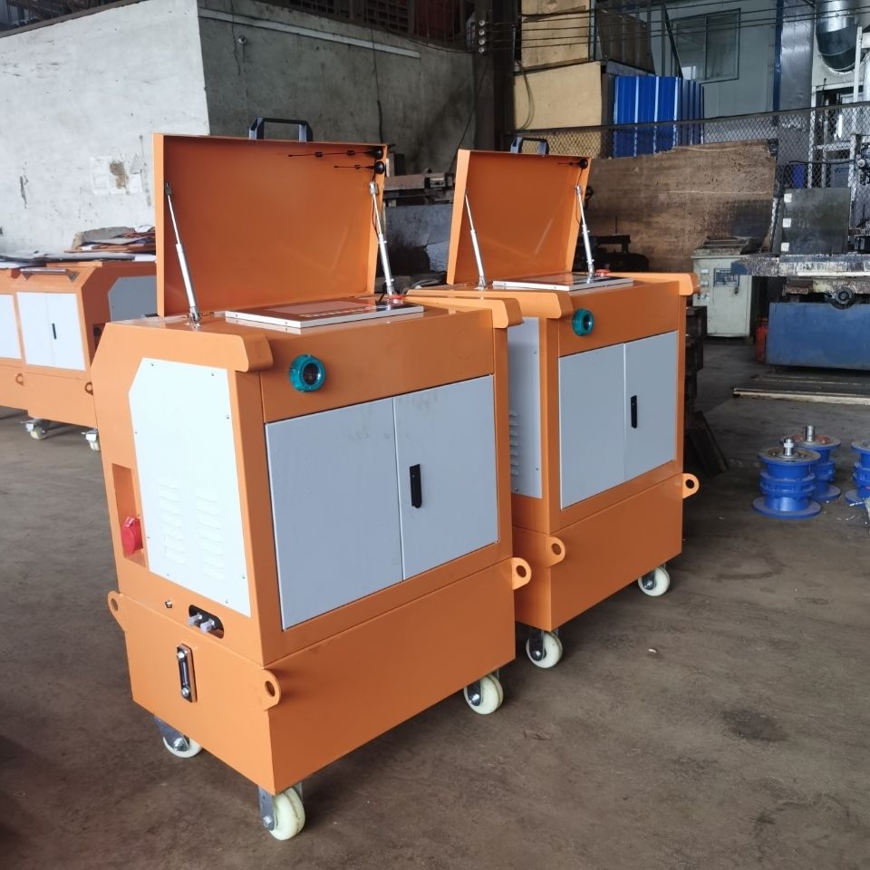 定制适用预应力智能张拉设备负弯矩张拉机一拖二千斤顶数控桥梁压浆涨