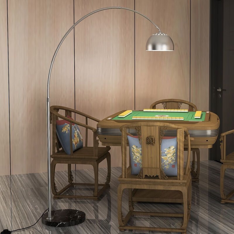 铭汇通打麻将专用落地灯钓鱼灯麻将室棋牌室麻将桌落地灯立式台灯客厅