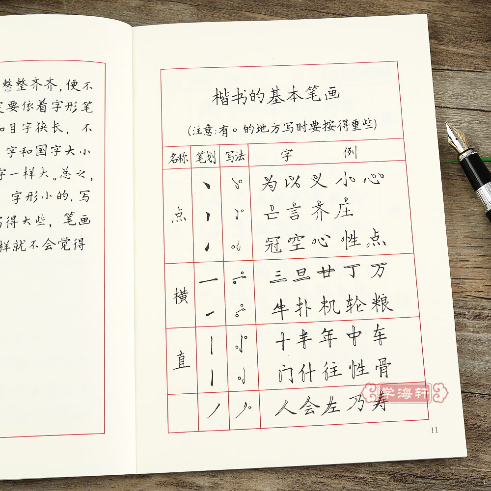 钢笔字写法 书法大家邓散木著硬笔书法教程 初学者钢笔楷书行书实用