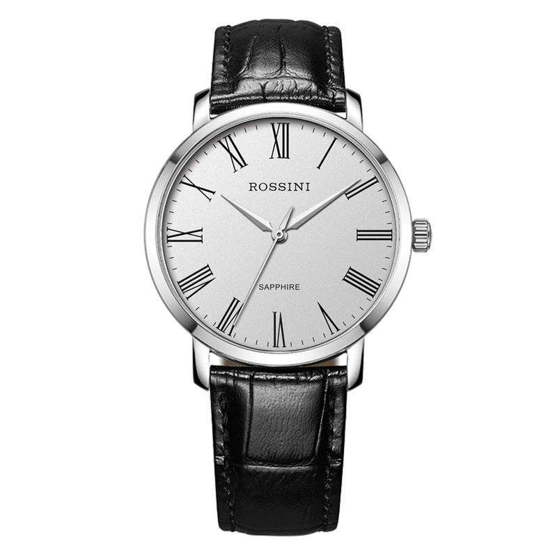 罗西尼（ROSSINI）手表男 学生手表生日礼物防水简约石英表皮带519907