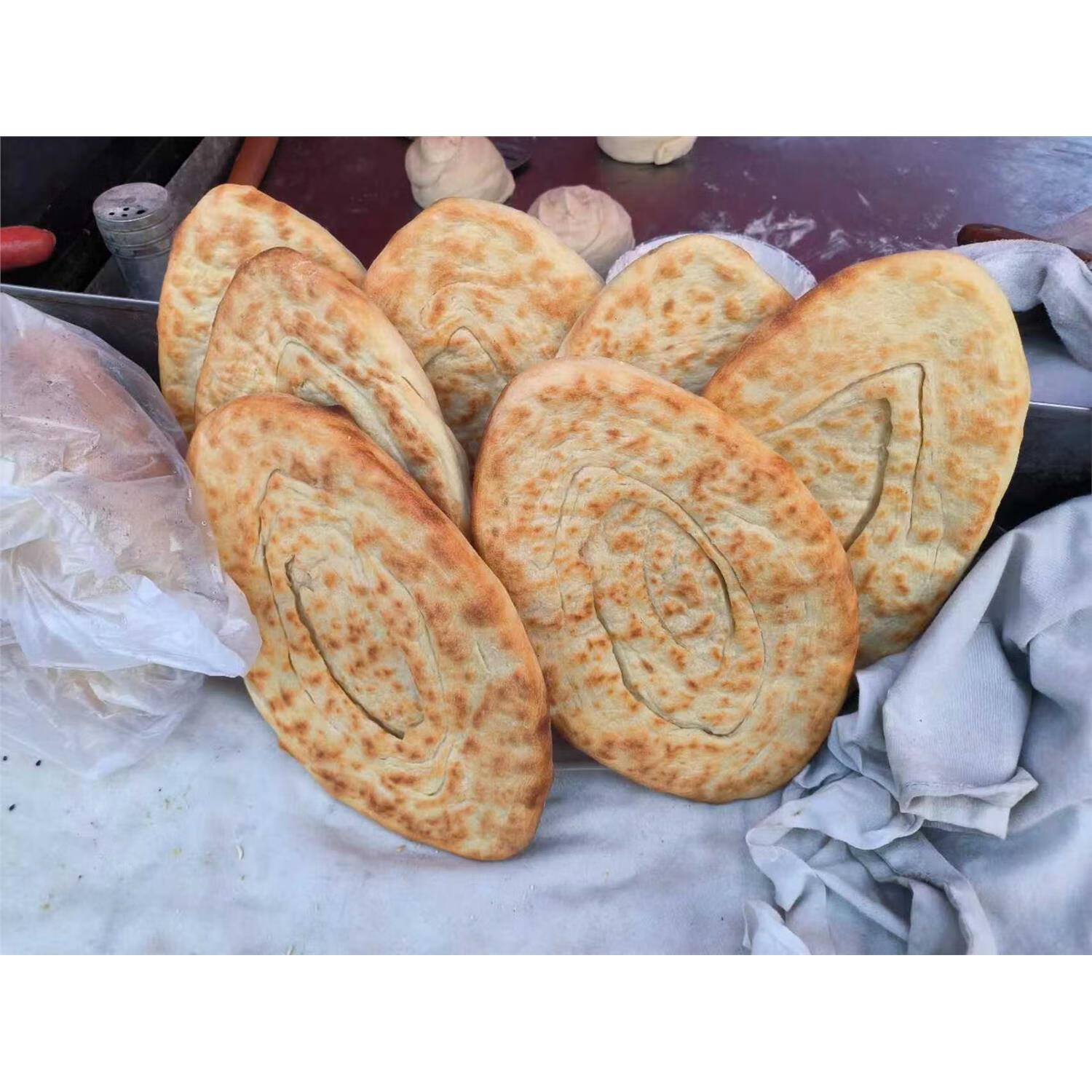 北舞渡杠子馍卷子馍河南特产呛面老面馒头老式纯手工酵子馍老引子 北