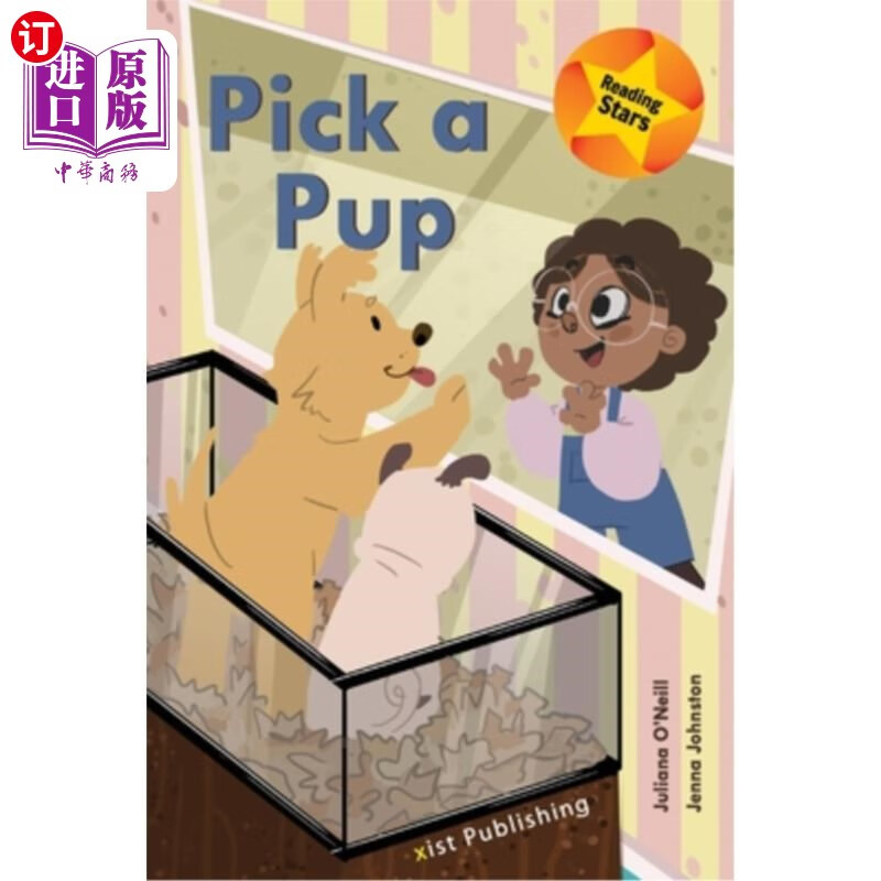 海外直订pick a pup 挑选一只小狗