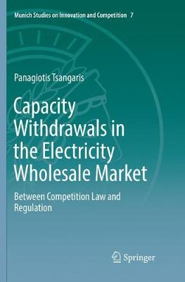 【预订】capacity withdrawals in the electricity