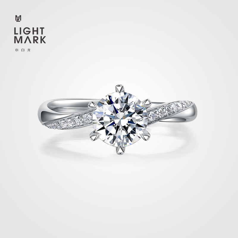 小白光(light mark)【情人节礼物】lightmark小白光 幸运女神18k金50