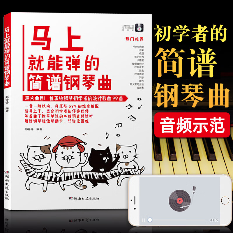 钢琴曲钢琴简谱流行歌曲大全钢琴曲钢琴谱初学者入门琴谱成人零基础