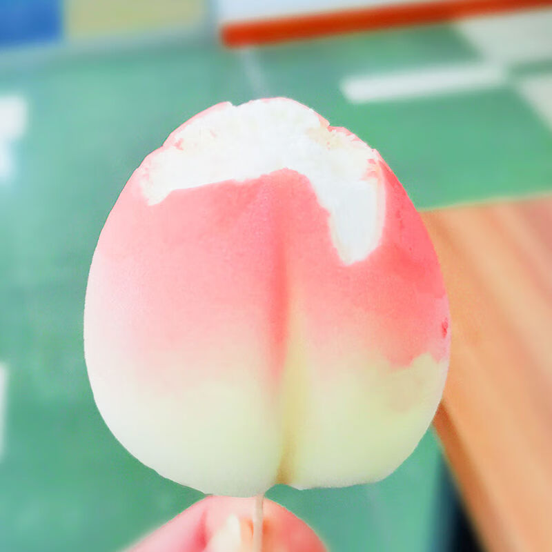 食芳溢【12支】全家桃気冰淇淋桃气雪糕桃子口味蜜桃网红冰激凌 5支桃